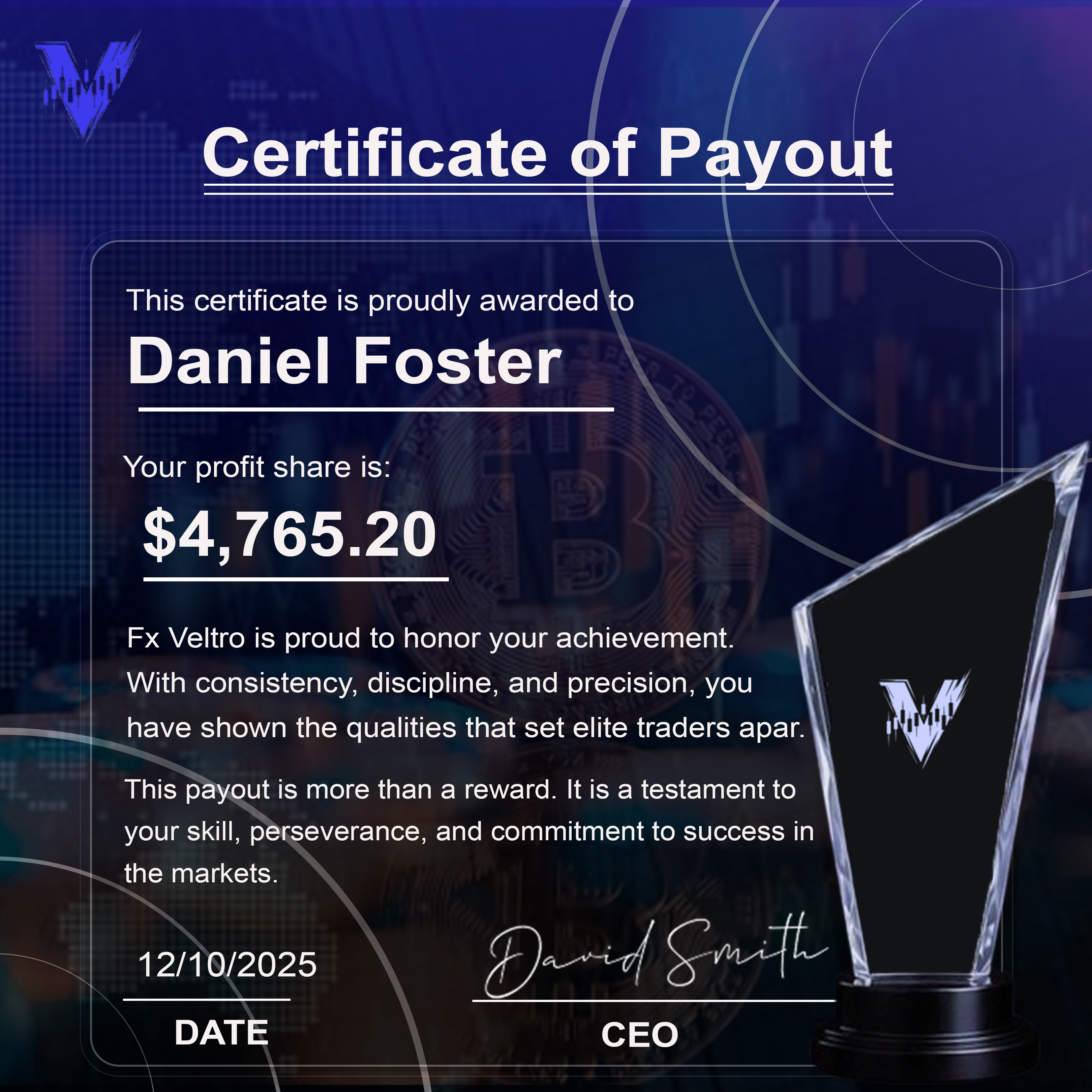 Payout proof 8