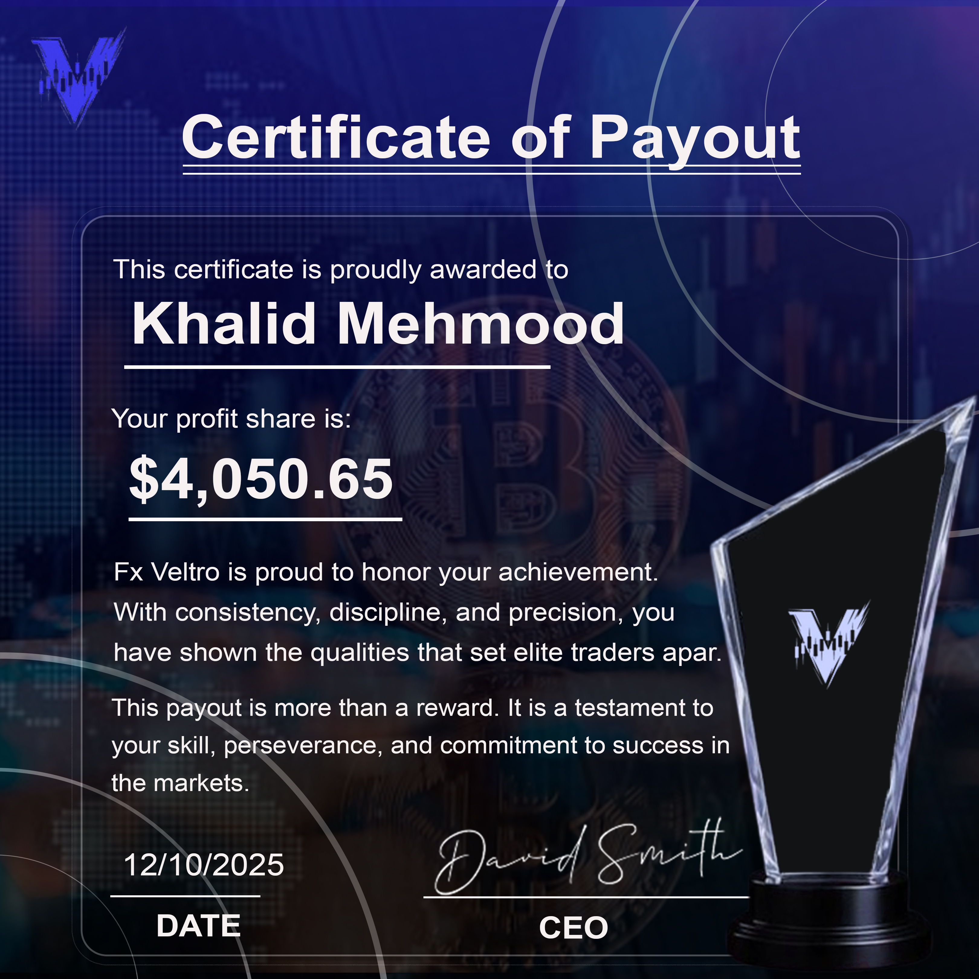 Payout proof 9